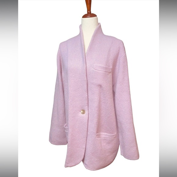 *NWT* J.Crew Cocoon Sweater Blazer in Dried Violet - Picture 4 of 11